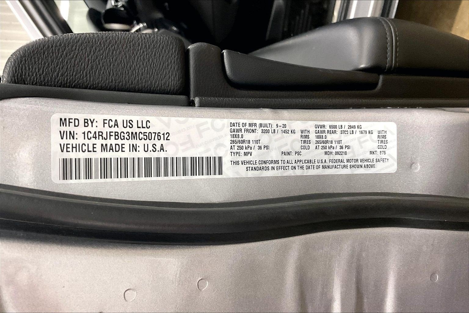 2021 Jeep Grand Cherokee Limited