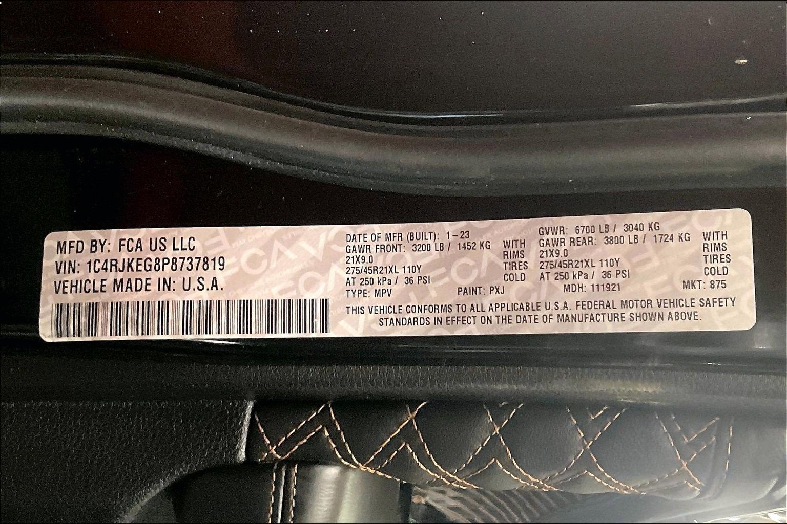 2023 Jeep Grand Cherokee L Summit