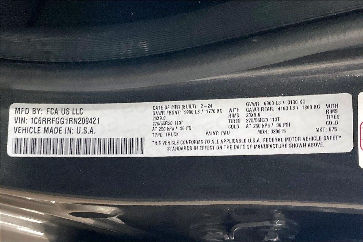 2024 RAM 1500 Tradesman