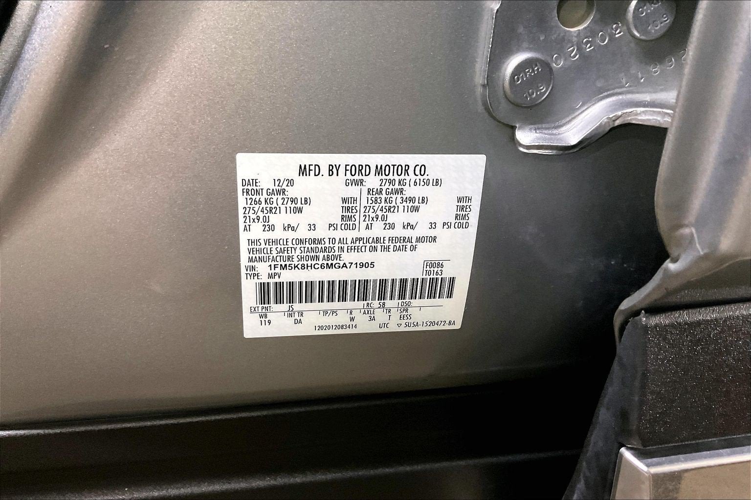 2021 Ford Explorer Platinum