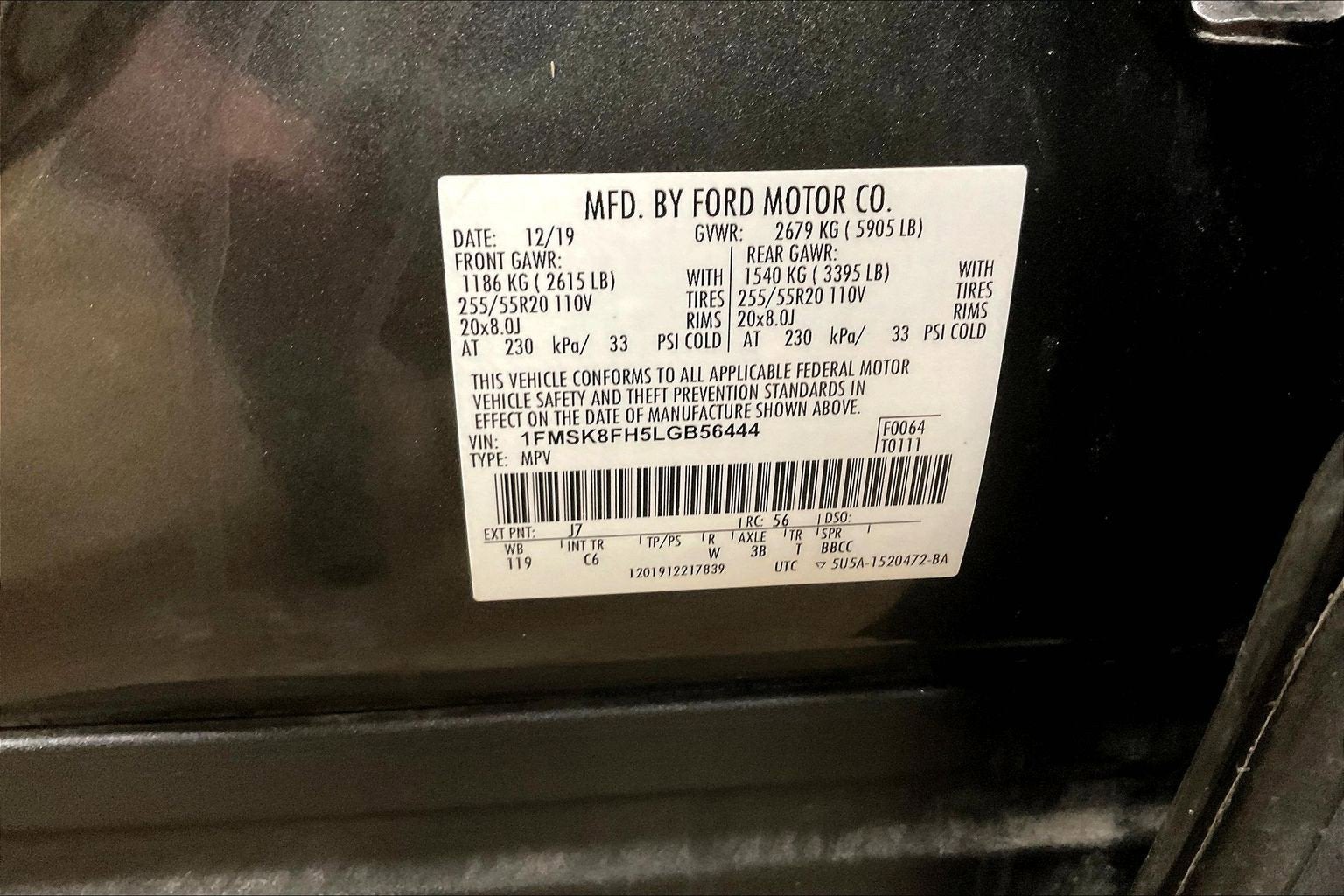 2020 Ford Explorer Limited