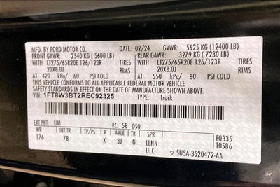2024 Ford Super Duty F-350 SRW Platinum