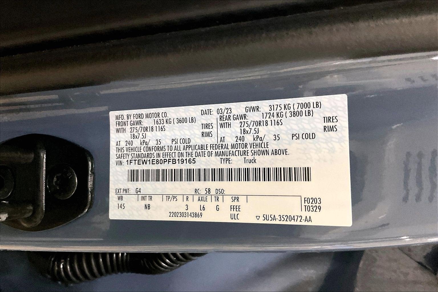 2023 Ford F-150 Tremor