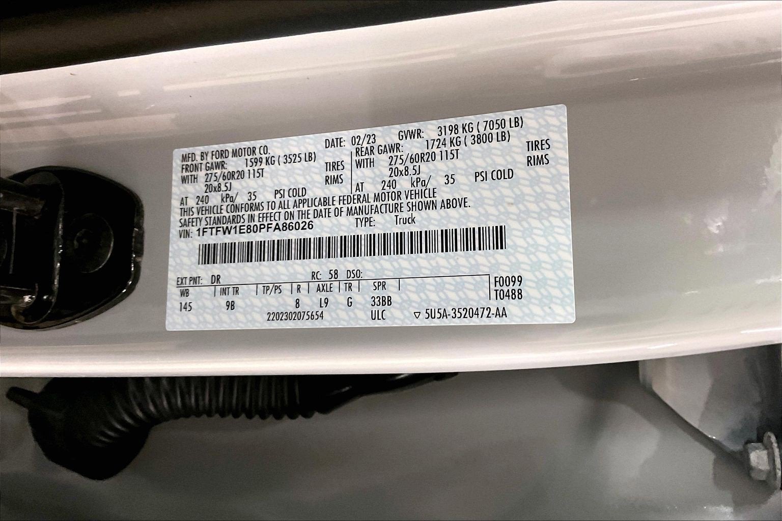 2023 Ford F-150 Platinum