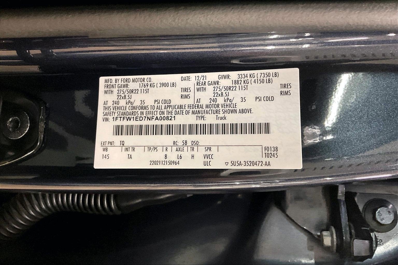 2022 Ford F-150 Limited