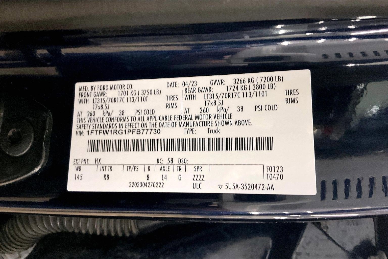 2023 Ford F-150 Raptor
