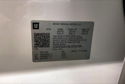 2020 GMC Yukon XL SLT