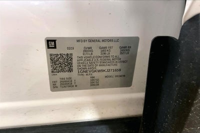 2019 Chevrolet Traverse LT Cloth
