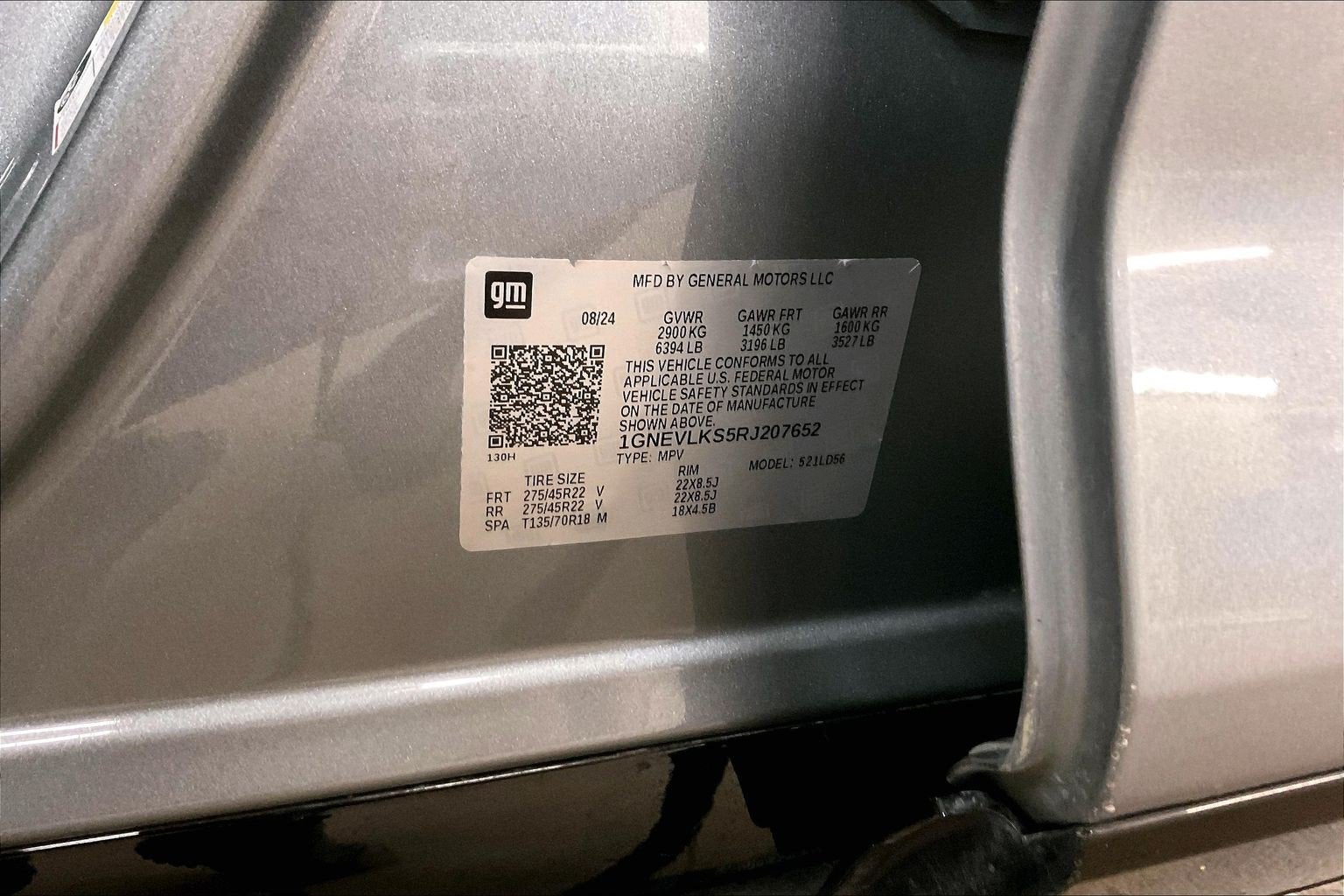 2024 Chevrolet Traverse AWD RS