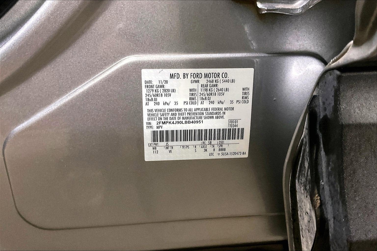 2020 Ford Edge SEL