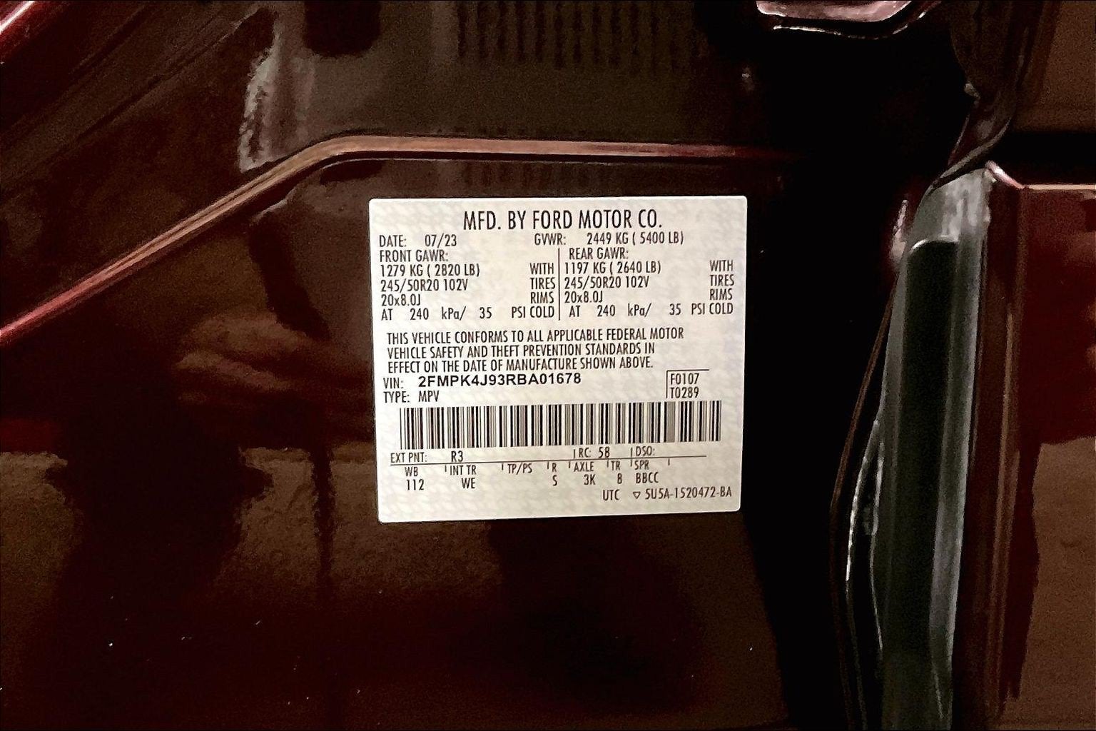 2024 Ford Edge ST Line