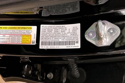 2025 Honda Civic Sedan Sport