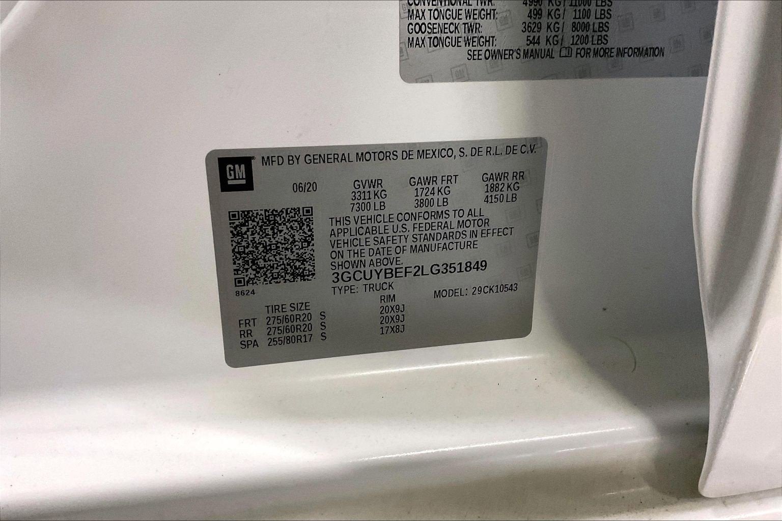 2020 Chevrolet Silverado 1500 Custom