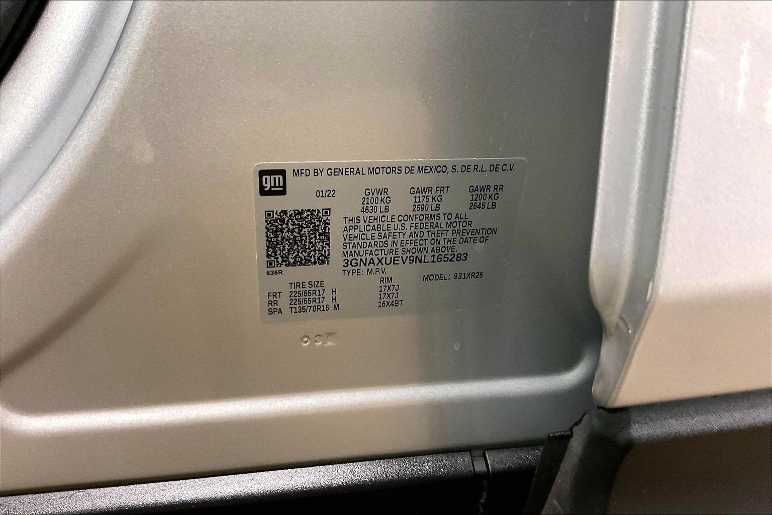 2022 Chevrolet Equinox LT