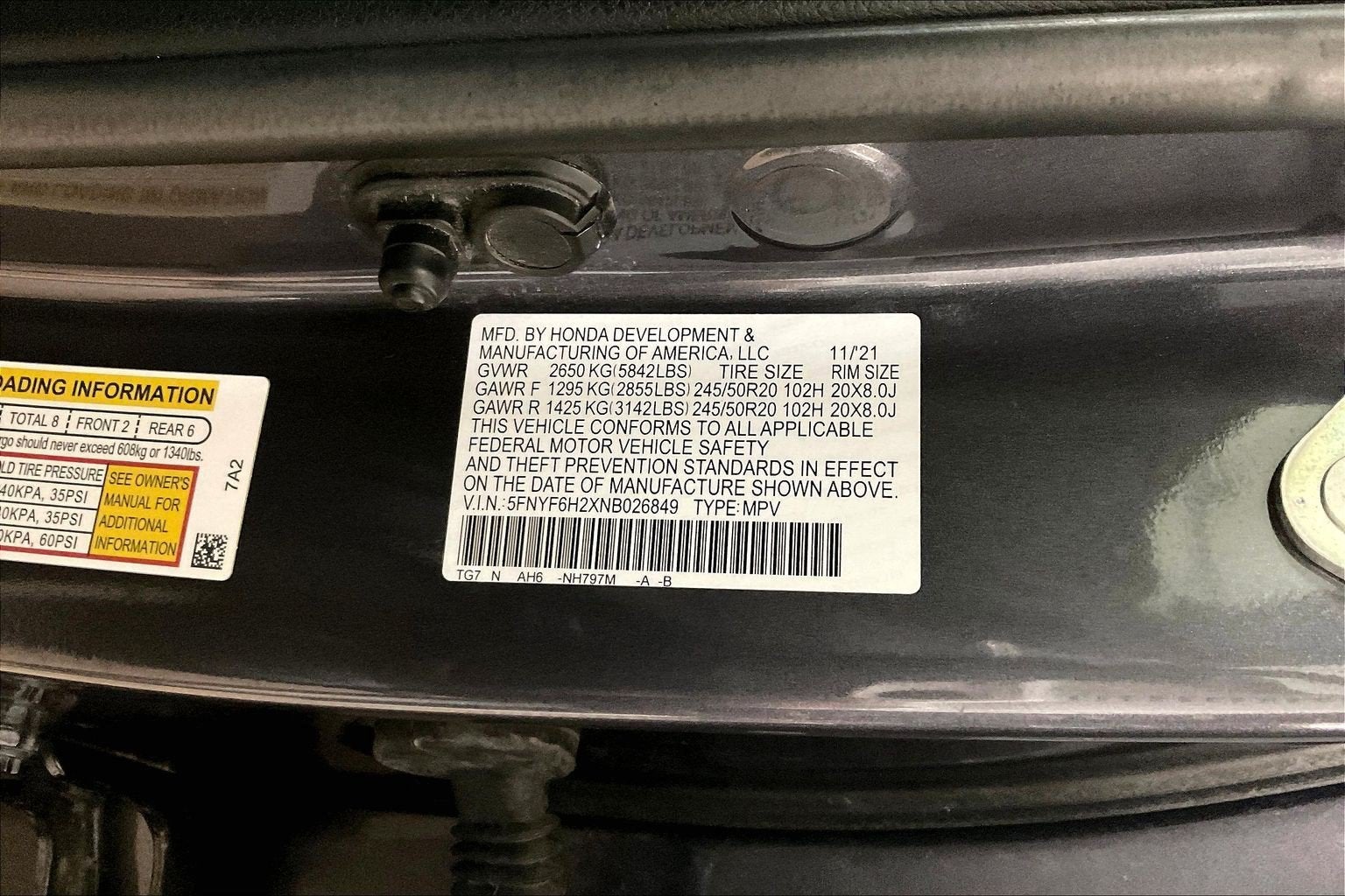 2022 Honda Pilot Special Edition