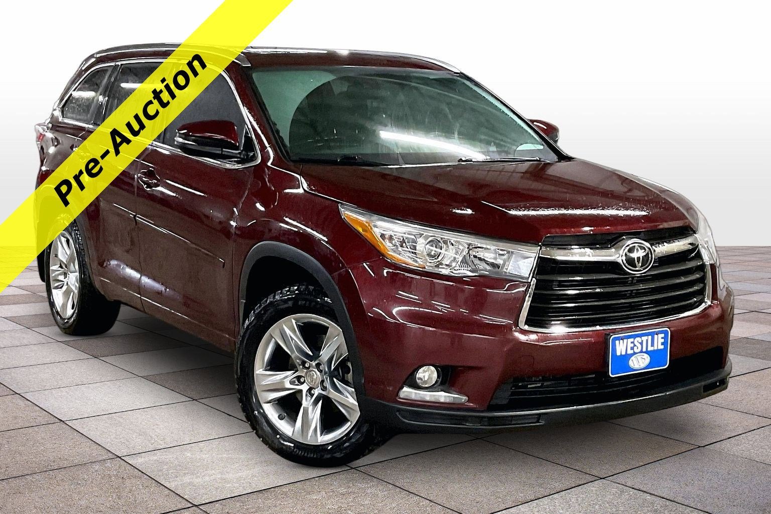 2015 Toyota Highlander Limited Platinum