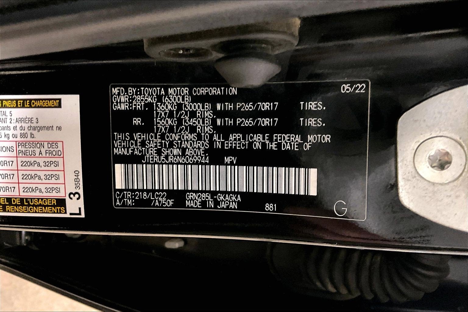 2022 Toyota 4Runner TRD Off Road Premium