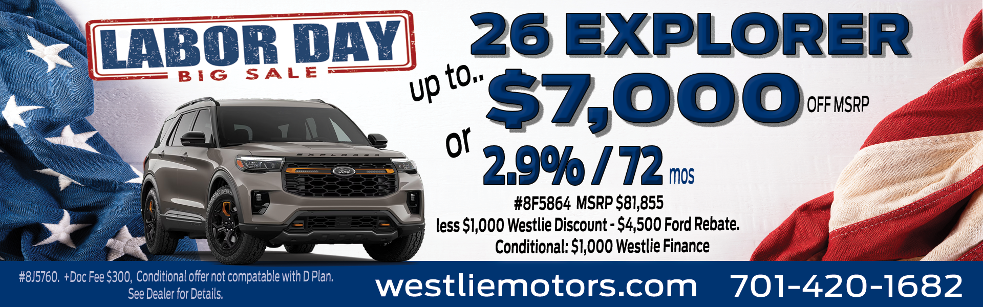 LAbor Day Explorer after