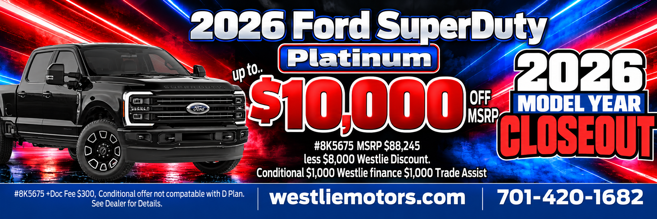 2026 SuperDuty Closeout