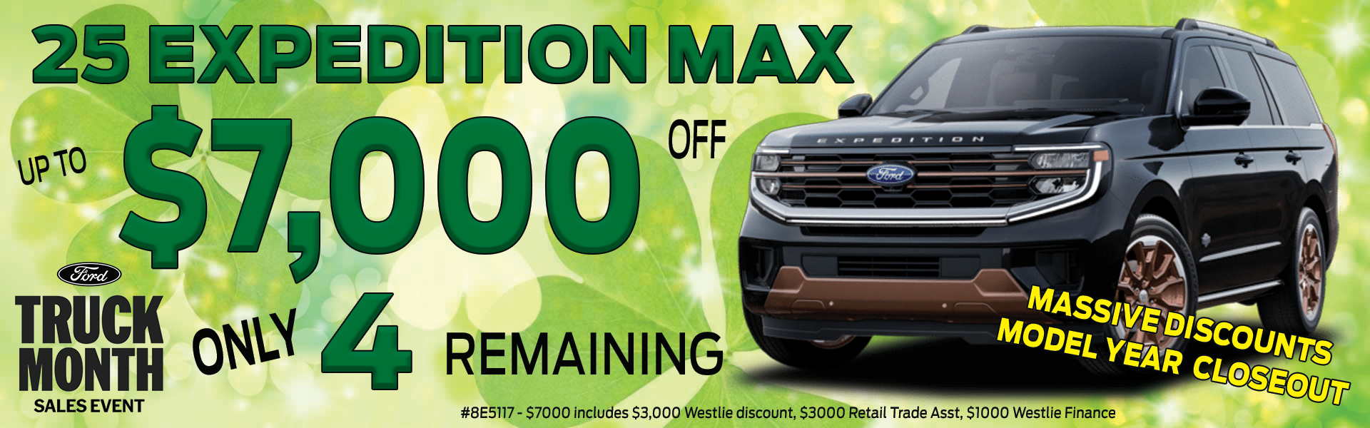 2025 Expedition Max 7000 off