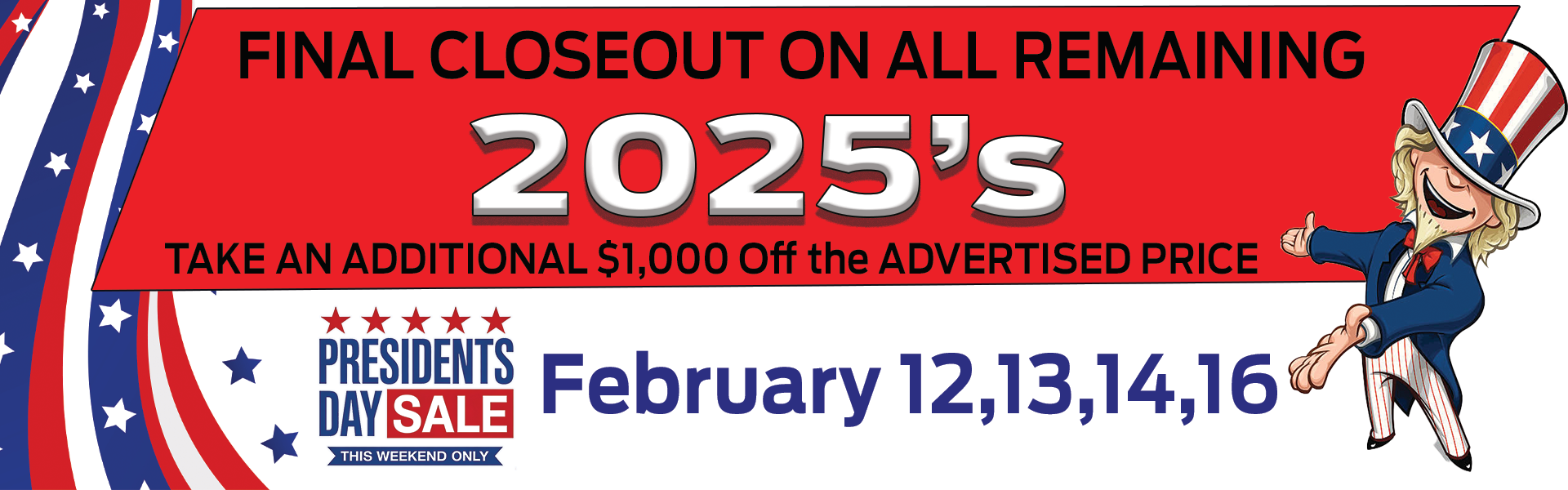 2025 Closeout